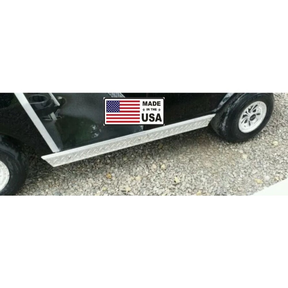 Rocker Panel for Club Car Golf Cart DS 82-Up Alumium Diamond Plate Sharp USA
